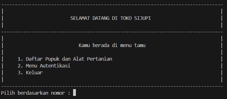 Screenshot Proyek